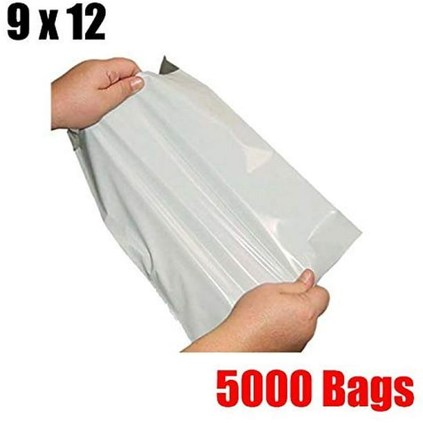 1000-9x12 White Poly MAILERS ENVELOPES Bags 9 x 12 1000-9x12 White Poly MAILERS ENVELOPES Bags 9 x 12
